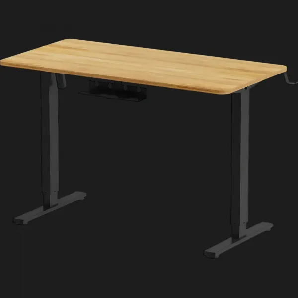 Комп'ютерний стіл OfficePro ODE1260LW (Light Wood/Black) (UA)