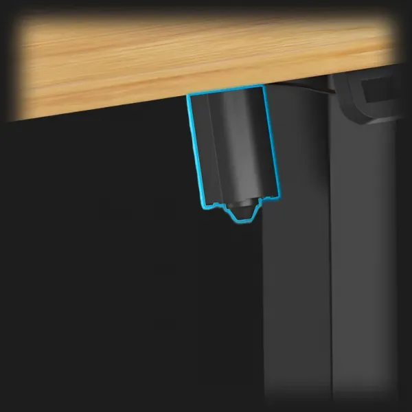Комп'ютерний стіл OfficePro ODE1260LW (Light Wood/Black) (UA)