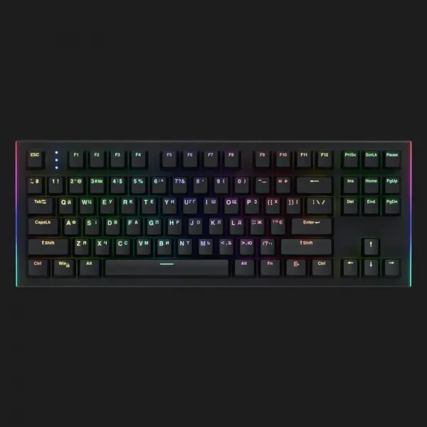 Клавіатура механічна Hator Gravity X TKL Orange (Black) (HTK550UA) (UA)