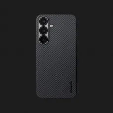 Чохол Pitaka Ultra-Slim Case для Samsung S25+ (Black/Gray Twill)