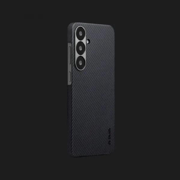 Чохол Pitaka Ultra-Slim Case для Samsung S25 (Black/Gray Twill)