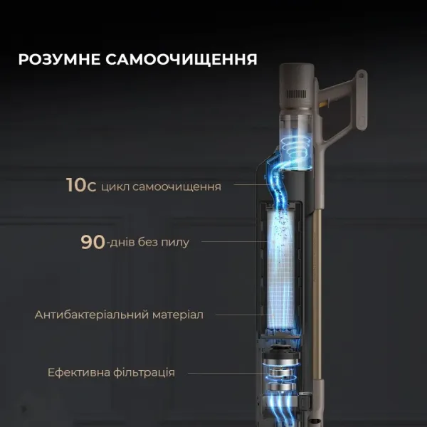 Акумуляторний пилосос Dreame Z10 Station