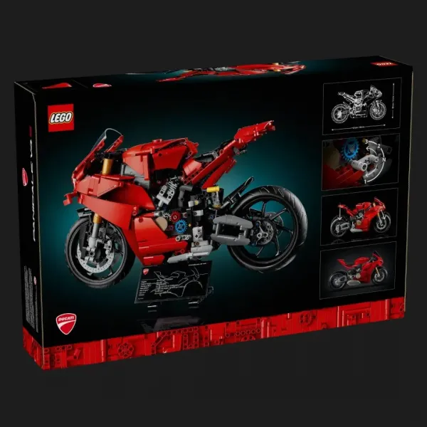 Конструктор LEGO Technic Мотоцикл Ducati Panigale V4 S (42202)