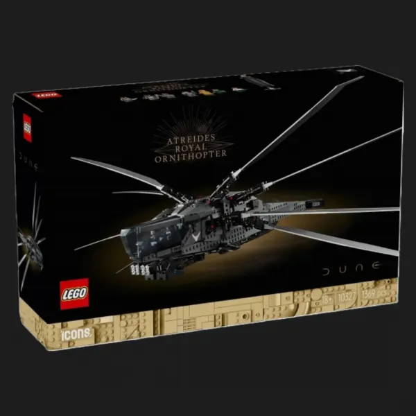 Конструктор LEGO Icons Дюна. Королівський орнітоптер Атрідів (10327)