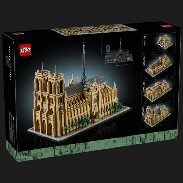 Конструктор LEGO Architecture Нотр-Дам-де-Парі (21061)