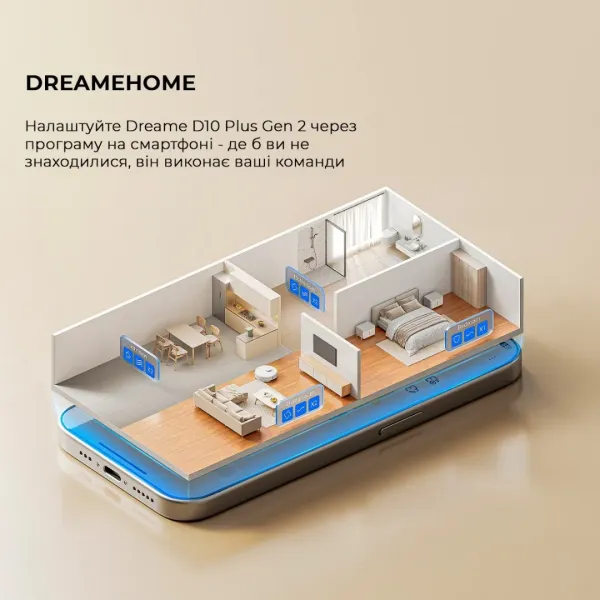 Робот-пилосос Dreame Bot D10 Plus Gen 2 (White)