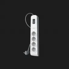 Мережевий фільтр Belkin 4хТип F, 3x1.5мм кв, 16А з захистом від перенапруги, 2м (White)