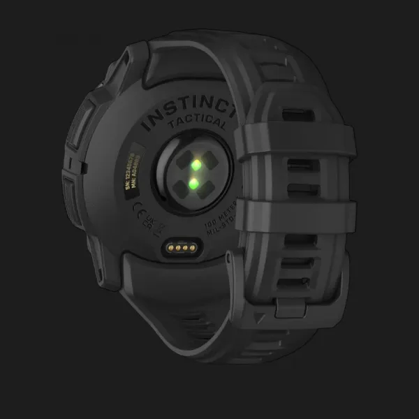 Garmin Instinct 3 50mm Solar Tactical Edition Black with Black Band