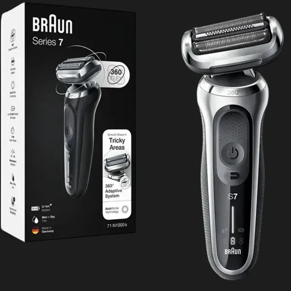 Електрична бритва BRAUN Series 7 (Silver/Black)
