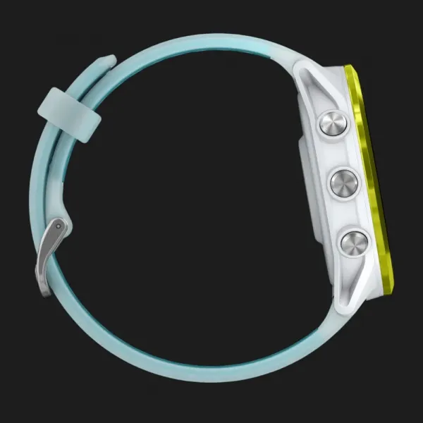 Garmin Forerunner 570 47mm Amp Yellow Aluminum with Translucent Whitestone/Turquoise Band