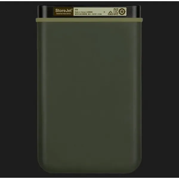 Портативний жорсткий диск Transcend 1TB USB 3.1 StoreJet 25M3 (Military Green)