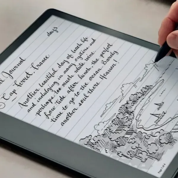 Електронна книга з підсвічуванням Amazon Kindle Scribe 32GB Premium Pen (Black) (Standard)