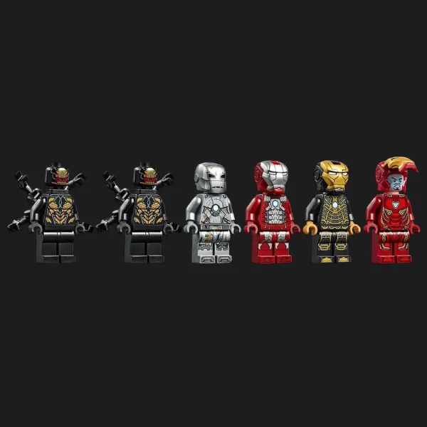 Конструктор LEGO Marvel Зал з костюмами Залізної Людини (76125)