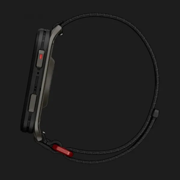 Garmin Venu X1 Black with Slate Titanium Caseback and Black ComfortFit Nylon Band (010-02980-00/02)