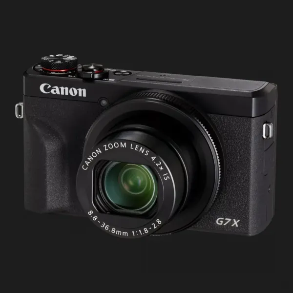 Компактний цифровий фотоапарат Canon PowerShot G7 X Mark III (Black) (3637C013)