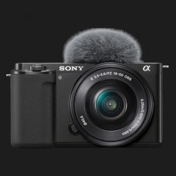 Цифровий фотоапарат Sony ZV-E10 Kit 16-50mm (Black) (ILCZVE10LB.CEC) (Standard)