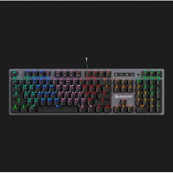 Клавіатура ігрова Bloody B760 (Gray) Green Sw (UA)