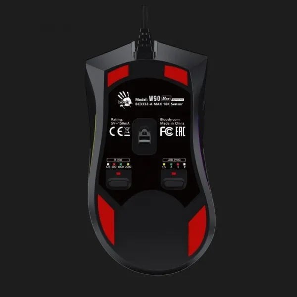 Ігрова миша Bloody W90 Max (Stone Black) (UA)