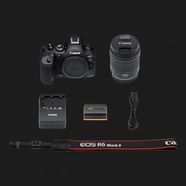 Цифровий фотоапарат Canon EOS R6 Mark II kit 24-105mm IS STM (5666C030) (Standard)