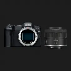 Цифровий фотоапарат Canon EOS R8 kit RF 24-50mm IS STM (Black) (5803C016) (Standard)
