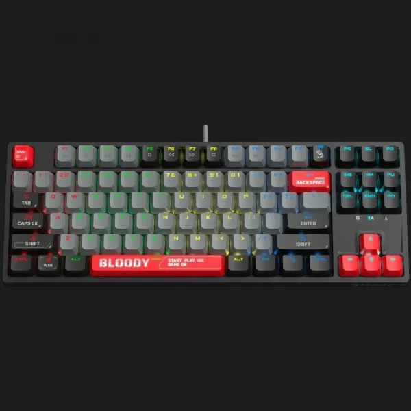 Клавіатура ігрова Bloody S87 (Energy Red) (UA)