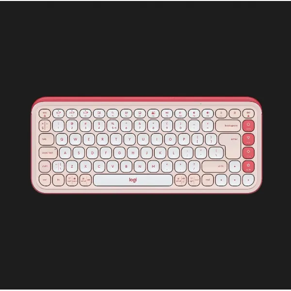 Клавіатура бездротова Logitech Pop Icon Keys (Rose) (UA)