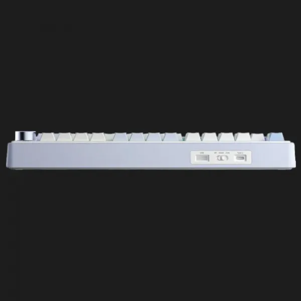 Клавіатура ігрова AULA F75 Wireless (White/Blue)