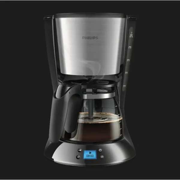 Кавоварка крапельна Philips Daily Collection (Black/Stainless Steel) (HD7459/20)