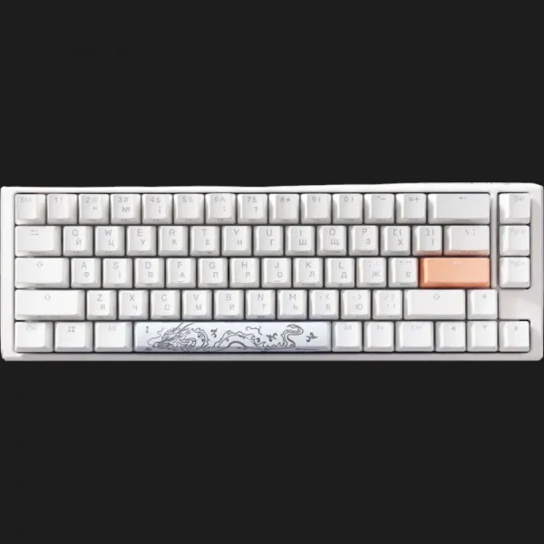 Клавіатура ігрова Ducky One 3 SF Cherry MX Brown RGB (White) (UA)