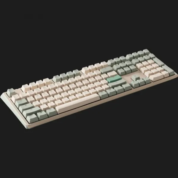 Клавіатура ігрова Ducky One 3 Cherry MX Silent red (Matcha Cream) (UA)