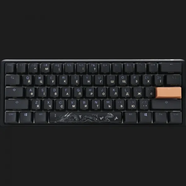 Клавіатура ігрова Ducky One 3 Mini Cherry MX Speed silver RGB (Black) (UA)