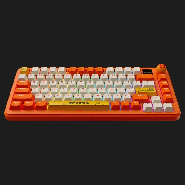 Клавіатура ігрова Ajazz (Orange) (AK820MAX-AS-OW) (UA)