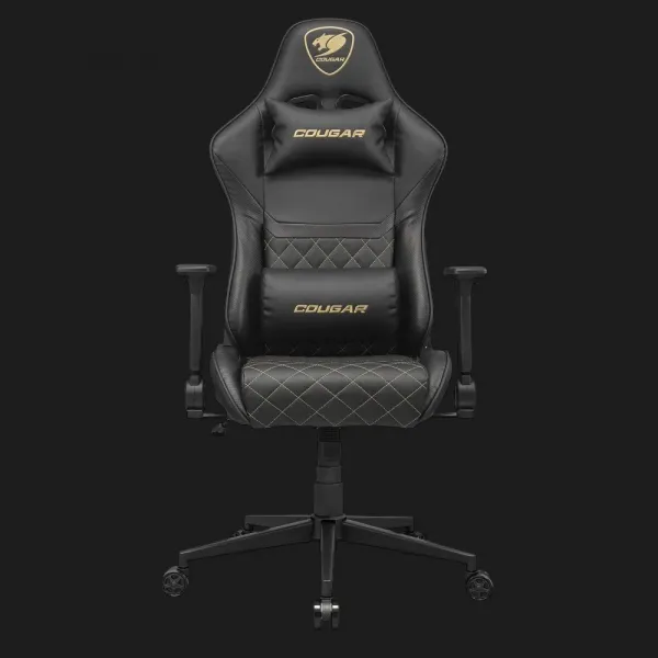 Крісло для геймерів Cougar Armor One V2 Gold (Black) (UA)