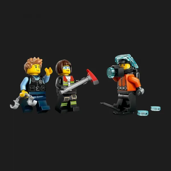 Конструктор LEGO City Ремікс вертольотів, пожежних машин і підводних човнів (60462)