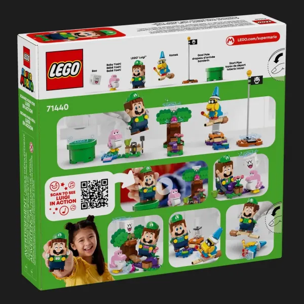 Конструктор LEGO Super Mario Пригоди з інтерактивним LEGO Луїджі (71440)