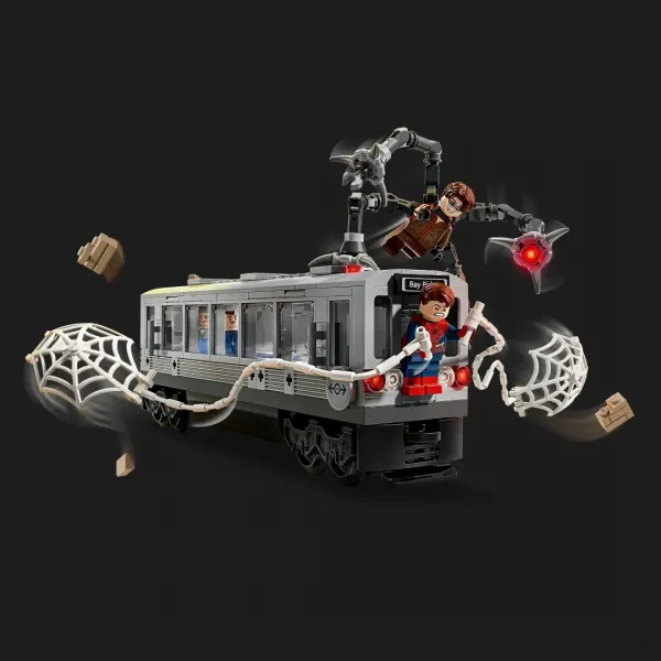 Конструктор LEGO Marvel Людина-Павук проти Дока Ока: Сцена в метро (76321)