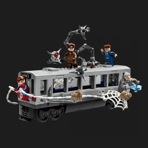 Конструктор LEGO Marvel Людина-Павук проти Дока Ока: Сцена в метро (76321)