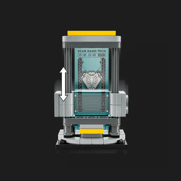 Конструктор LEGO Marvel Лабораторія Залізної Людини: зал обладунків (76315)