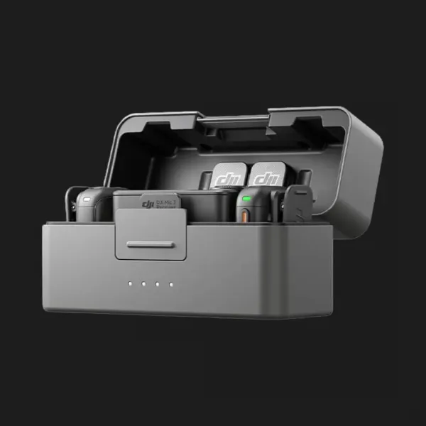 Мікрофонна радіосистема DJI Mic 3 (2 TX + 1 RX + Charging Case) (CP.RN.00000480.01)