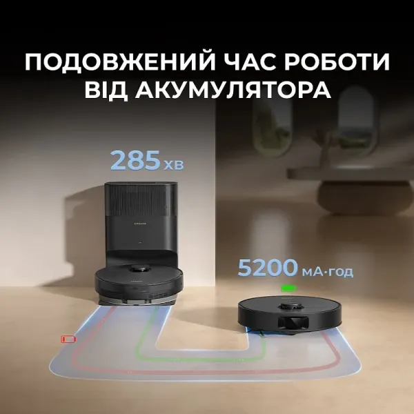 Робот-пилосос Dreame Bot D20 (Black)