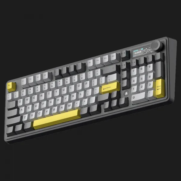 Клавіатура ігрова Ajazz AK980 (Black/Gray/Yellow) (AK980-CS-BGY) (UA)