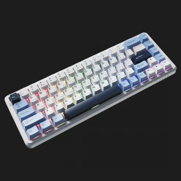 Клавіатура ігрова Ajazz (White) (AK680-M-BWD-A) (UA)
