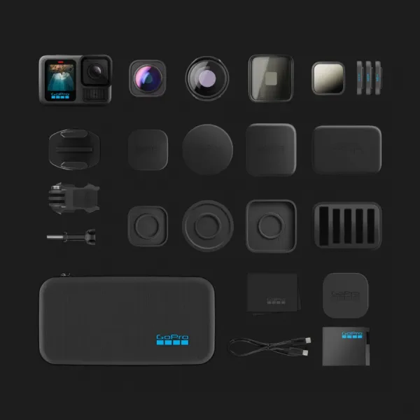 Екшн-камера GoPro Hero 13 Black + HB-Series Lens Collection (CHDRB-132-RW) (Standard)