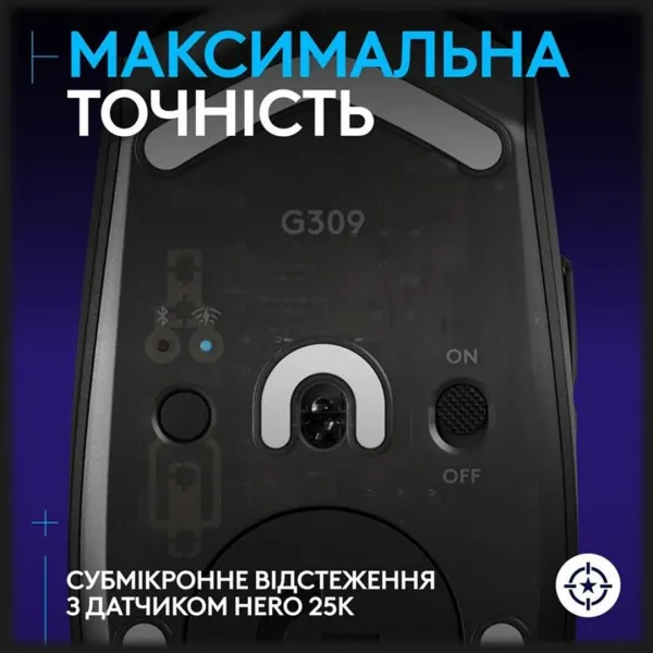Ігрова миша Logitech G309 (Black) (EU)